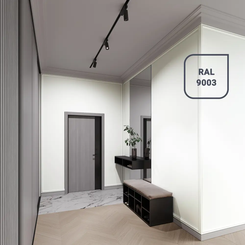 Краска интерьерная моющаяся Newtone Lotus 7 цвет белый матовый база А 4 л 89345740 STLM-2002550  - Вид №14