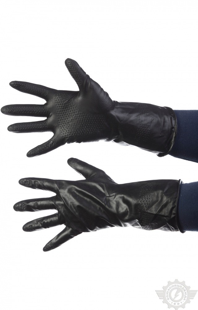 67657 Перчатки резино-технические КЩС 2-й тип  Средства защиты рук  размер 10 Спецодежда 