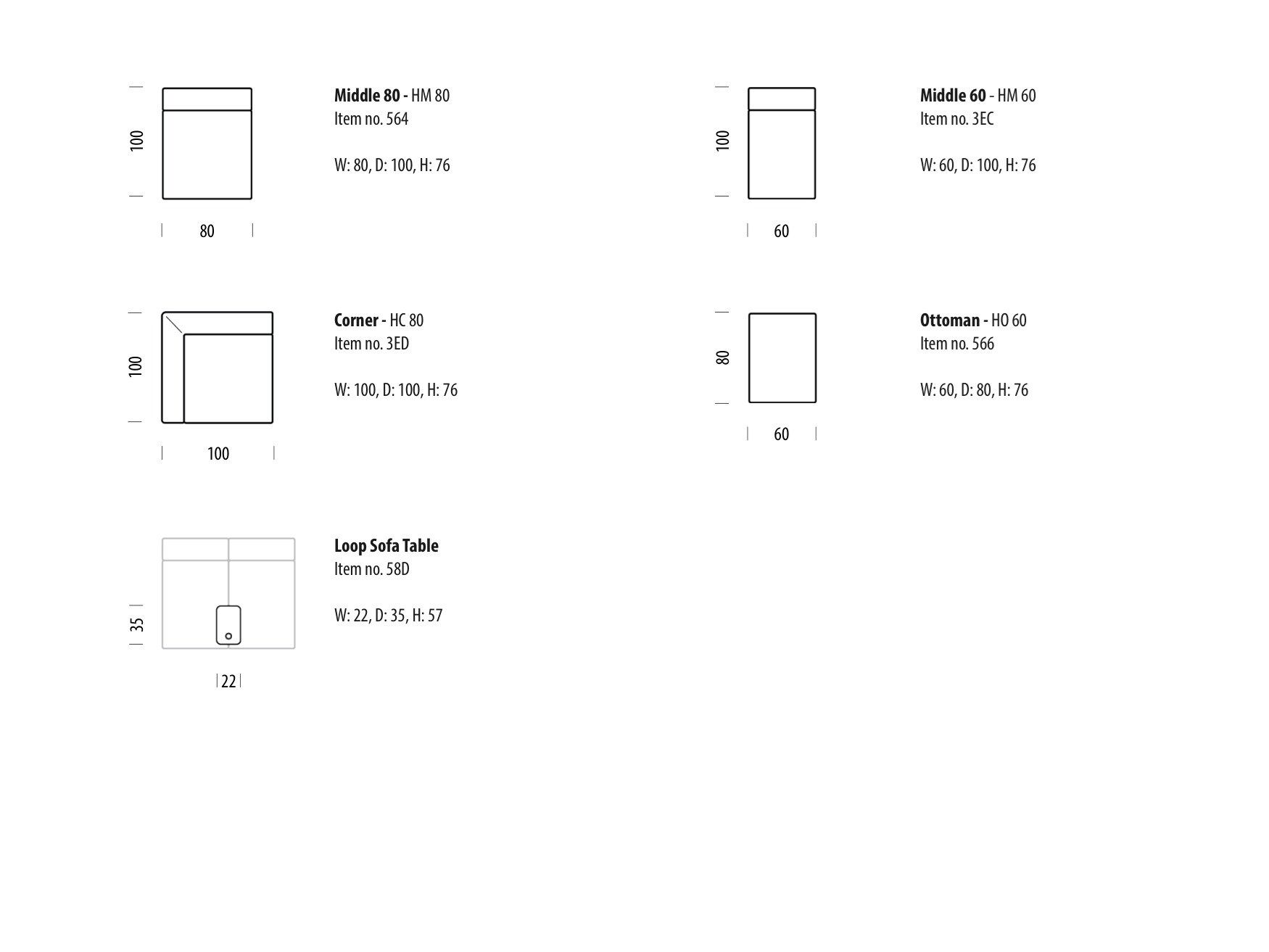 Модульный тканевый диван Gazzda HUGG ARCH-00083434 - Вид №13