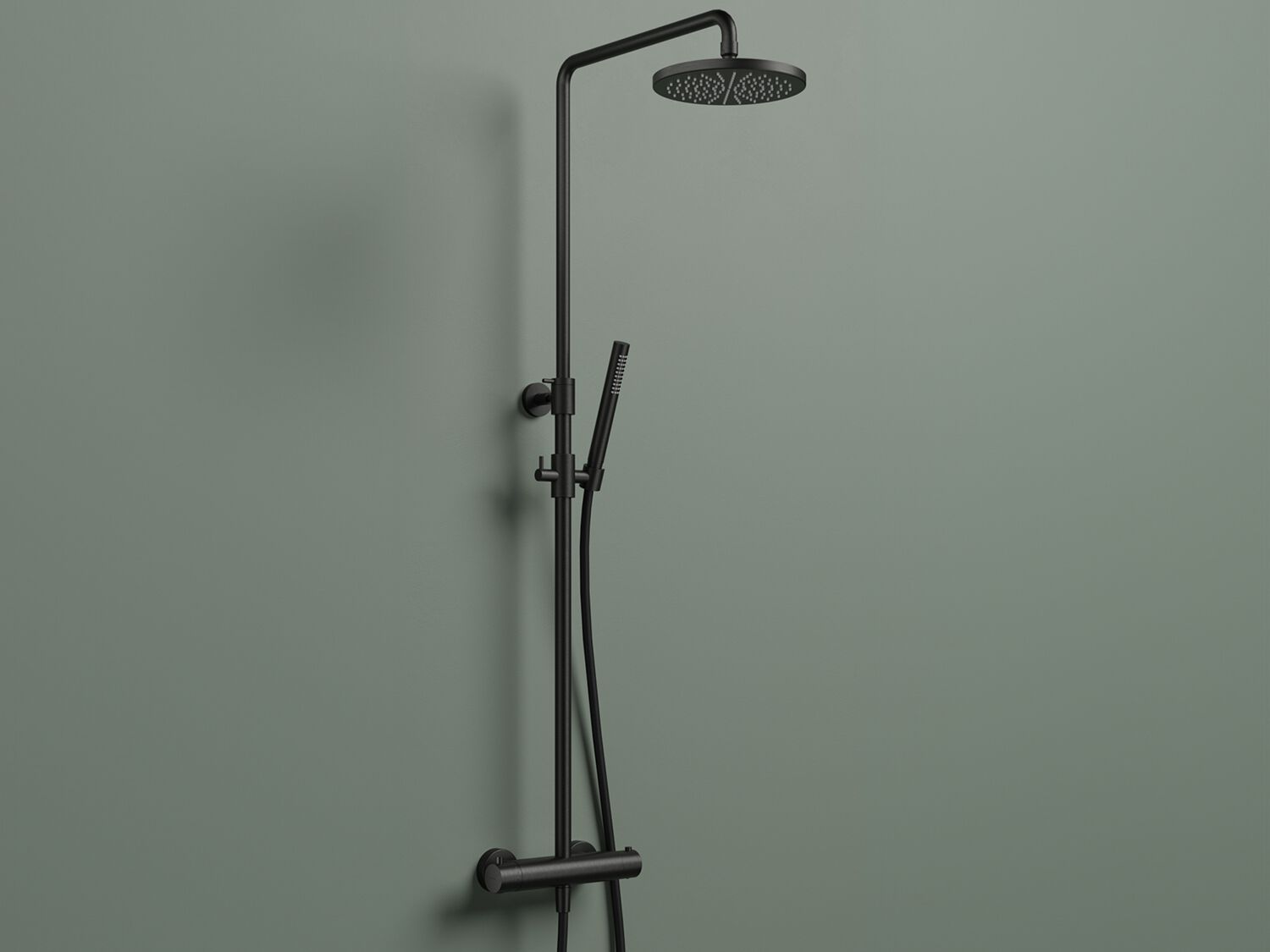 Латунная термостатическая душевая колонна Hotbath Ace ARCH-00053420