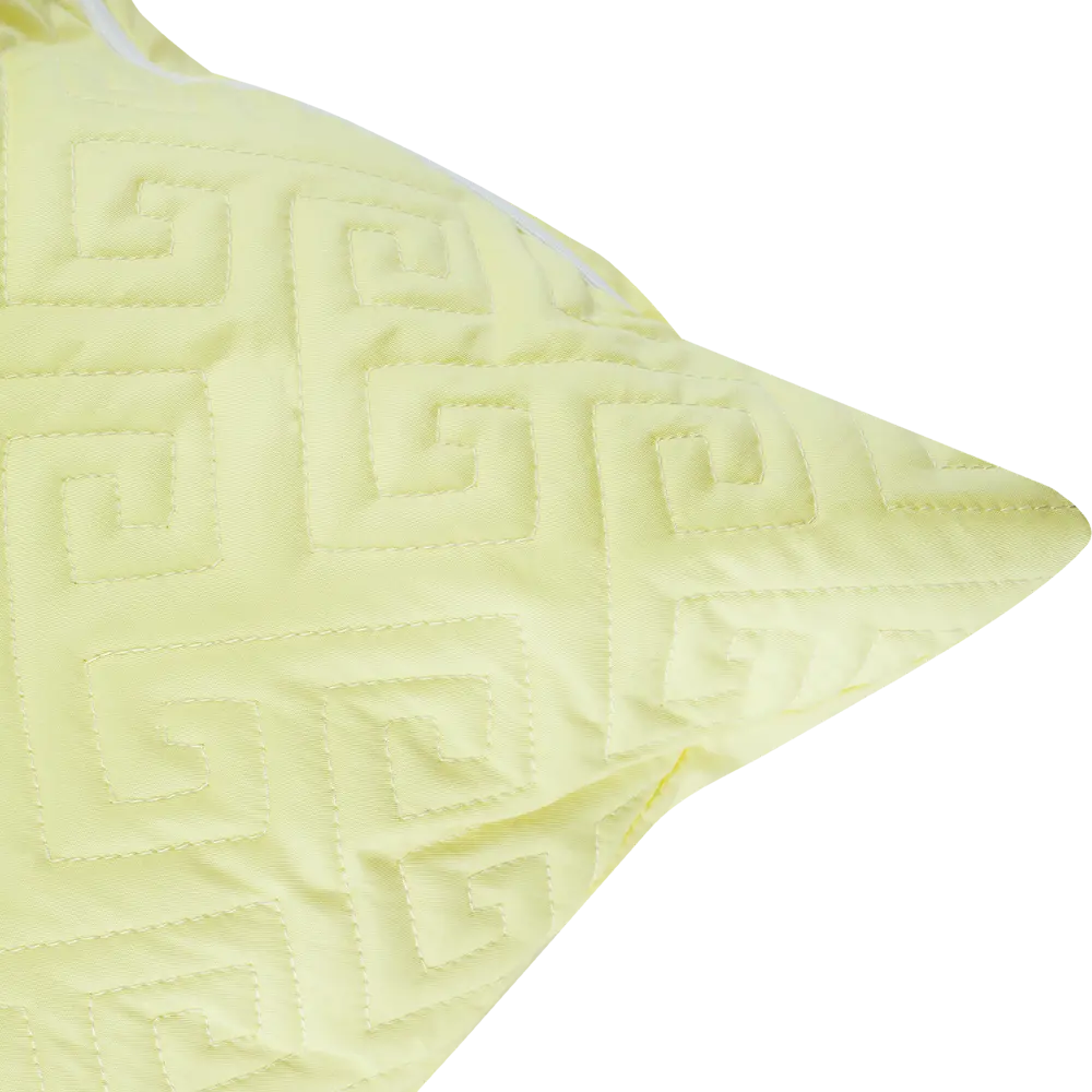 Подушка стёганая, 50х50 см, цвет цитрон SEASONS STLM-2115682 - Вид №2