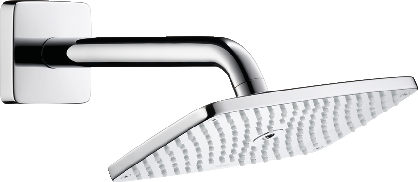 27375000 Raindance E Верхний душ 240 1jet EcoSmart 9 л / мин с держателем для душа Hansgrohe 