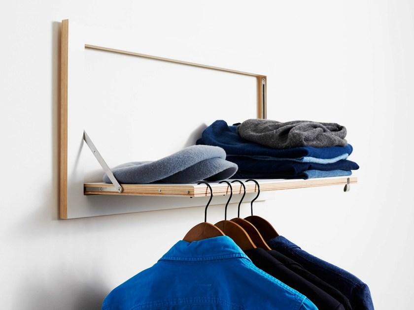 AMBIVALENZ Настенная вешалка из фанеры Fläpps hängrail Fl110002 - Вид №2