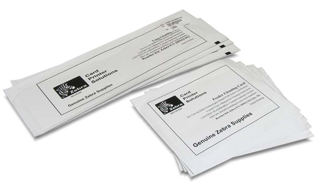 105999-101 Cleaning kit zxp series 1, 4 print engine cleaning cards and 4 feeder cleaning cards (1000 prints/card) Zebra Santreyd 