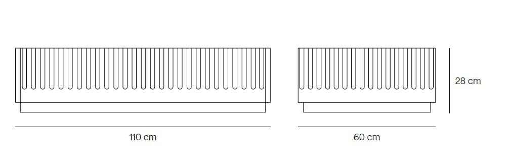 Низкий журнальный столик из МДФ с отсеком для хранения TEULAT Doric ARCH-00068030 - Вид №10