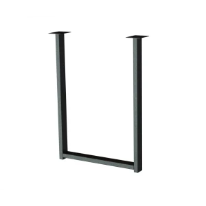 Подстолье для обеденного и письменного стола Топ500 Лофт 71 см металл цвет черный