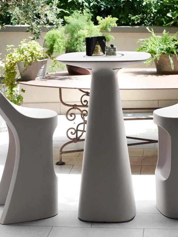 SLIDE Высокий табурет из полиэтилена Amélie Amelie sun-id-1425607 - Вид №4