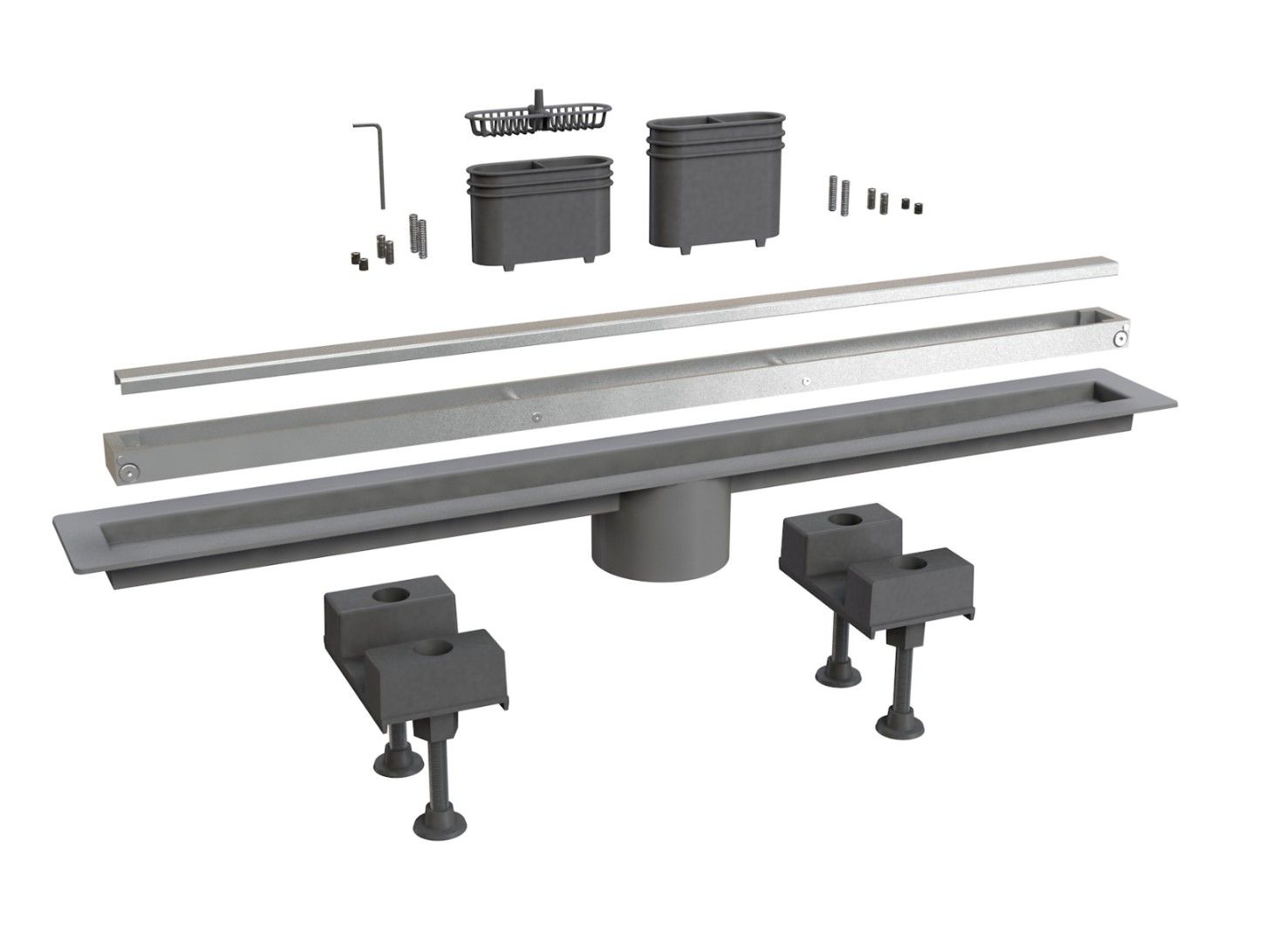 Слив для душа из нержавеющей стали Bonomini Canalissima ARCH-00046668 - Вид №1