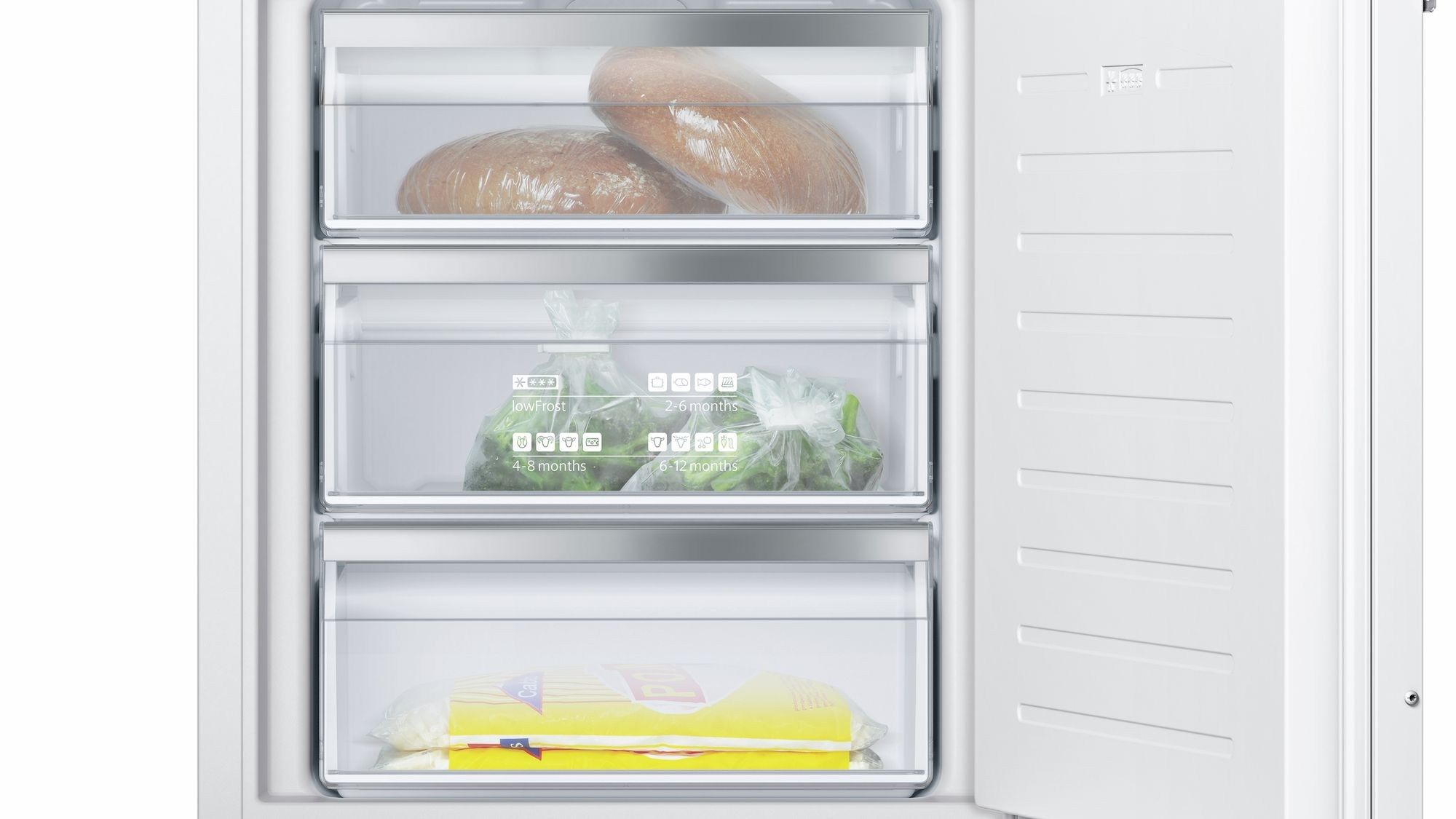 Класс A++встраиваемый вертикальный морозильник с выдвижными ящиками Siemens studioLine iQ500 ARCH-00060984 - Вид №2