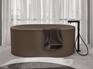 CIBELEL-AN Ванна Cibele L из материала LivingTec, с моноблочной облицовкой cielo Arcadia