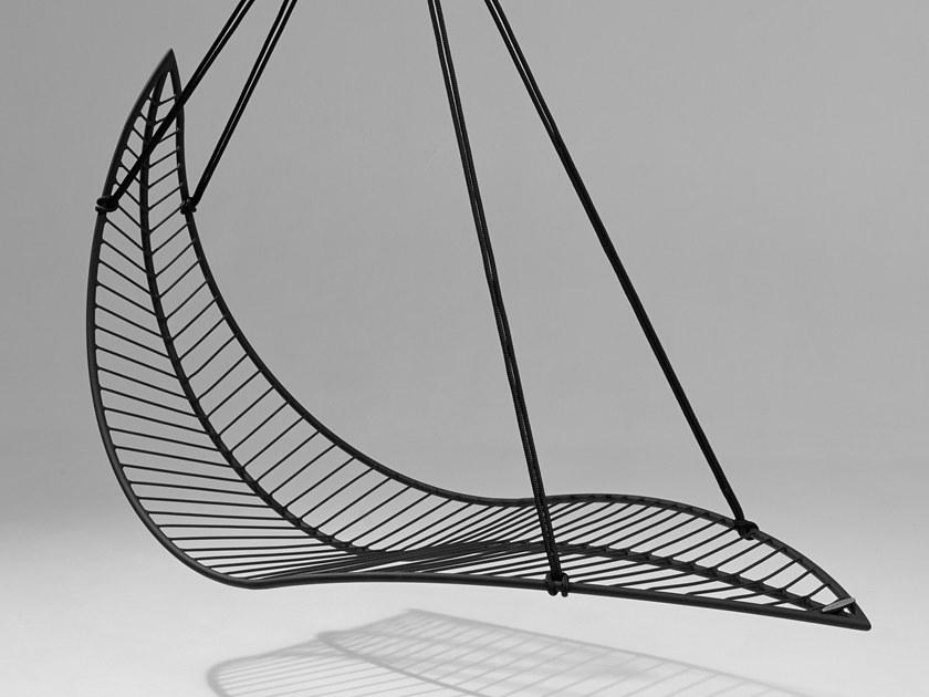 Studio Stirling Подвесное сиденье с 1 сиденьем из стали с порошковым покрытием Leaf sun-id-1451865 - Вид №6
