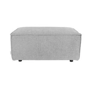 Пуф King светло-серый