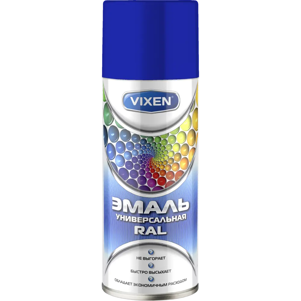 Краска аэрозольная Vixen цвет синий 0.52 л 82608107 STLM-2176948 