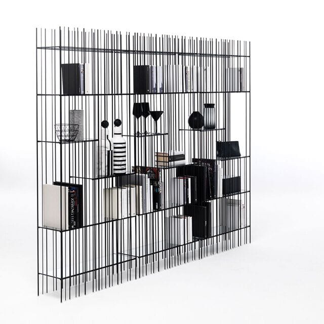 Книжный шкаф из металла Mogg метрическая ARCH-00025526 - Вид №24