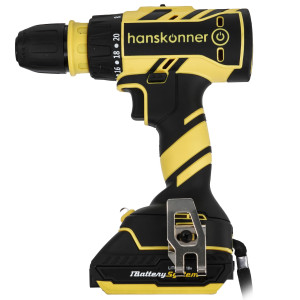 Дрель-шуруповерт Hanskonner HCD1865C 1BatterySystem 18V 9127187