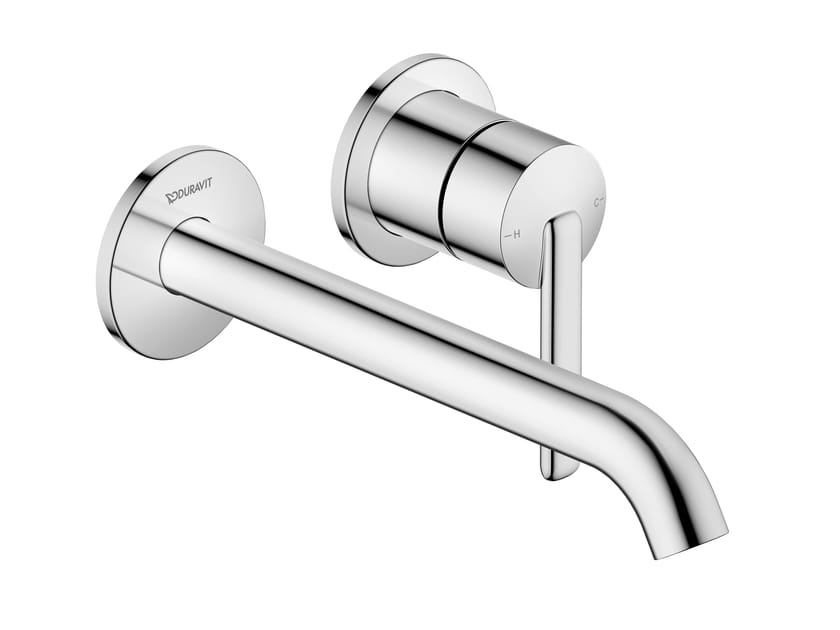 Однорычажный настенный смеситель для раковины с 2 отверстиями Duravit Balcoon ARCH-00057935