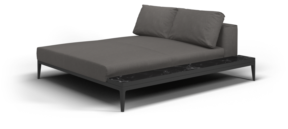 Grid Left / Right Chill Chaise Unit  Gloster Сидение Grid