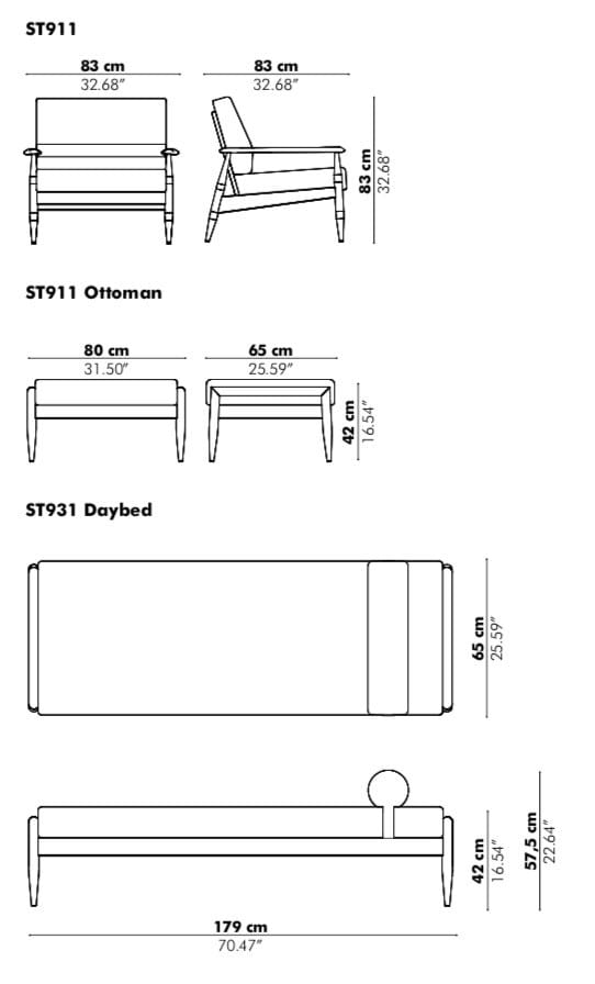Садовая кровать из массива дерева BuzziSpace BuzziNordic ARCH-00096456 - Вид №3