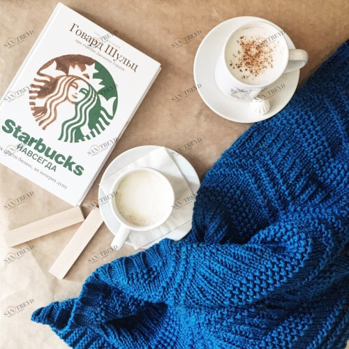 Плед LILIAN sea APERO ВЯЗАНЫЕ, ОДНОТОННЫЕ 010318 Синий 