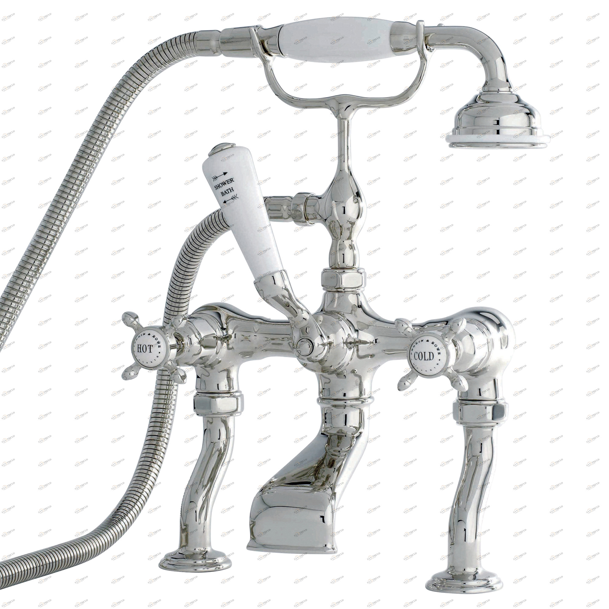 Traditional bathrooms CROSSHEAD 3/4 "смеситель для ванны и душа Pr3501/1nk 