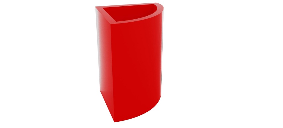 028659 Кашпо Angular Vondom Pots Studio Vondom 