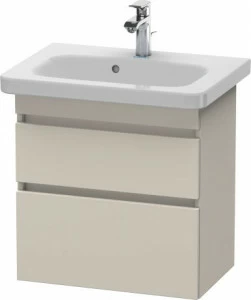DS647909191 Тумбочка подвесная компакт DuraStyle #DS6479 580 x 368 мм Серо-коричневый декор