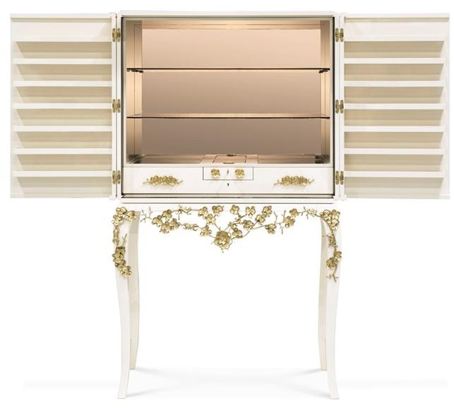 KOKET Барная стойка из лакированного дерева со встроенной подсветкой Spellbound sun-id-1468367 - Вид №5