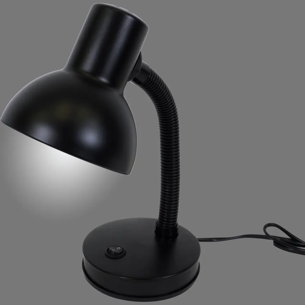 Настольная лампа Inspire Buro E27x40 Вт цвет чёрный 81956469 STLM-2073395  - Вид №4