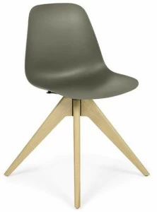 Crassevig Вращающееся кресло из полипропилена Pola