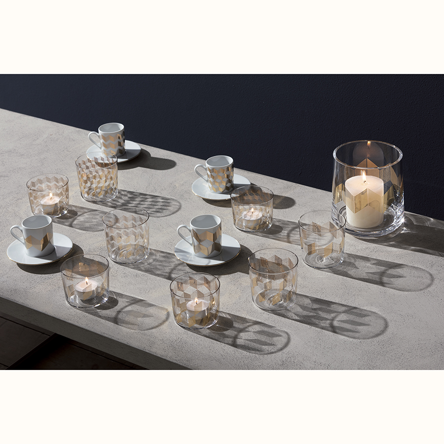 G060-09-146 Набор стаканов signature, chevron, 310 мл, 4 шт. LSA International  - Вид №3