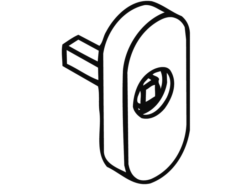 326.20XAL шип розетка HEWI Beschläge für Fenster  - Вид №2