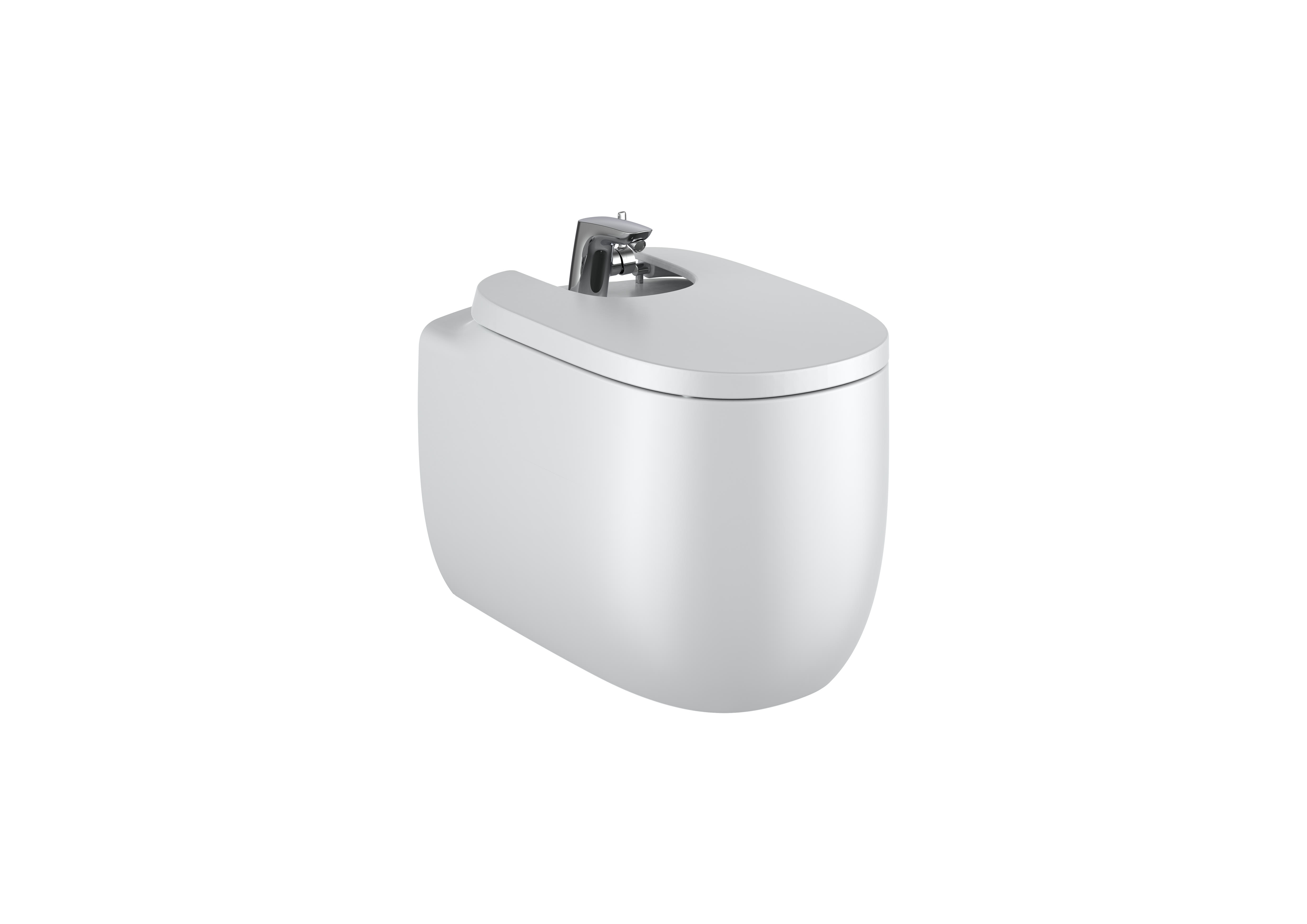 A806B8263B Крышка SUPRALIT® для биде с амортизирующим опусканием ROCA Beyond - Вид №1