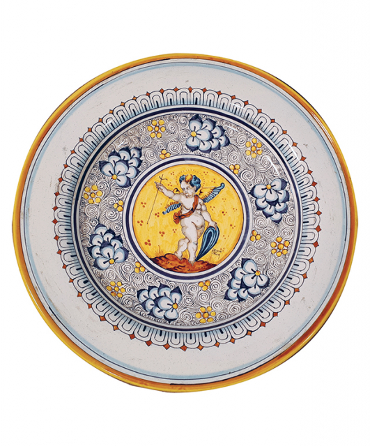 Tifdn77 Tifernoit Тарелка ангела Ceramiche