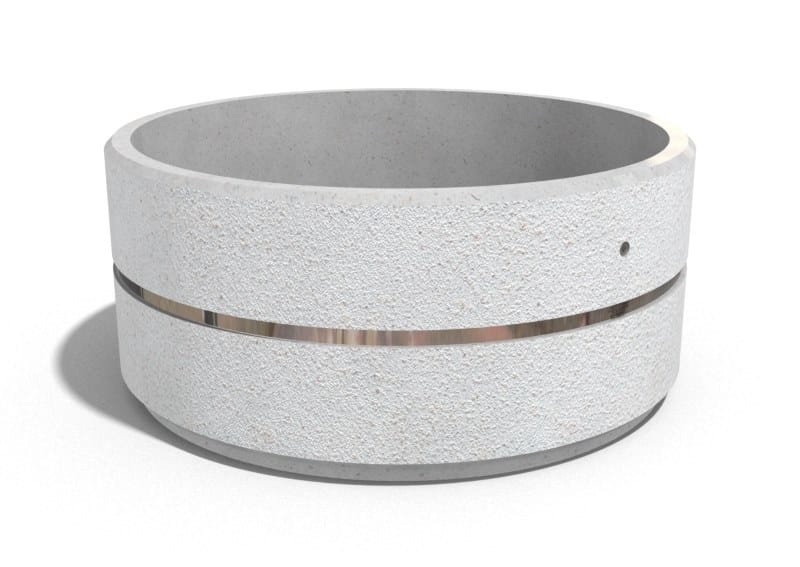 Круглый бетонный плантатор ENCHO ENCHEV - ETE 95 ARCH-00043191 - Вид №5