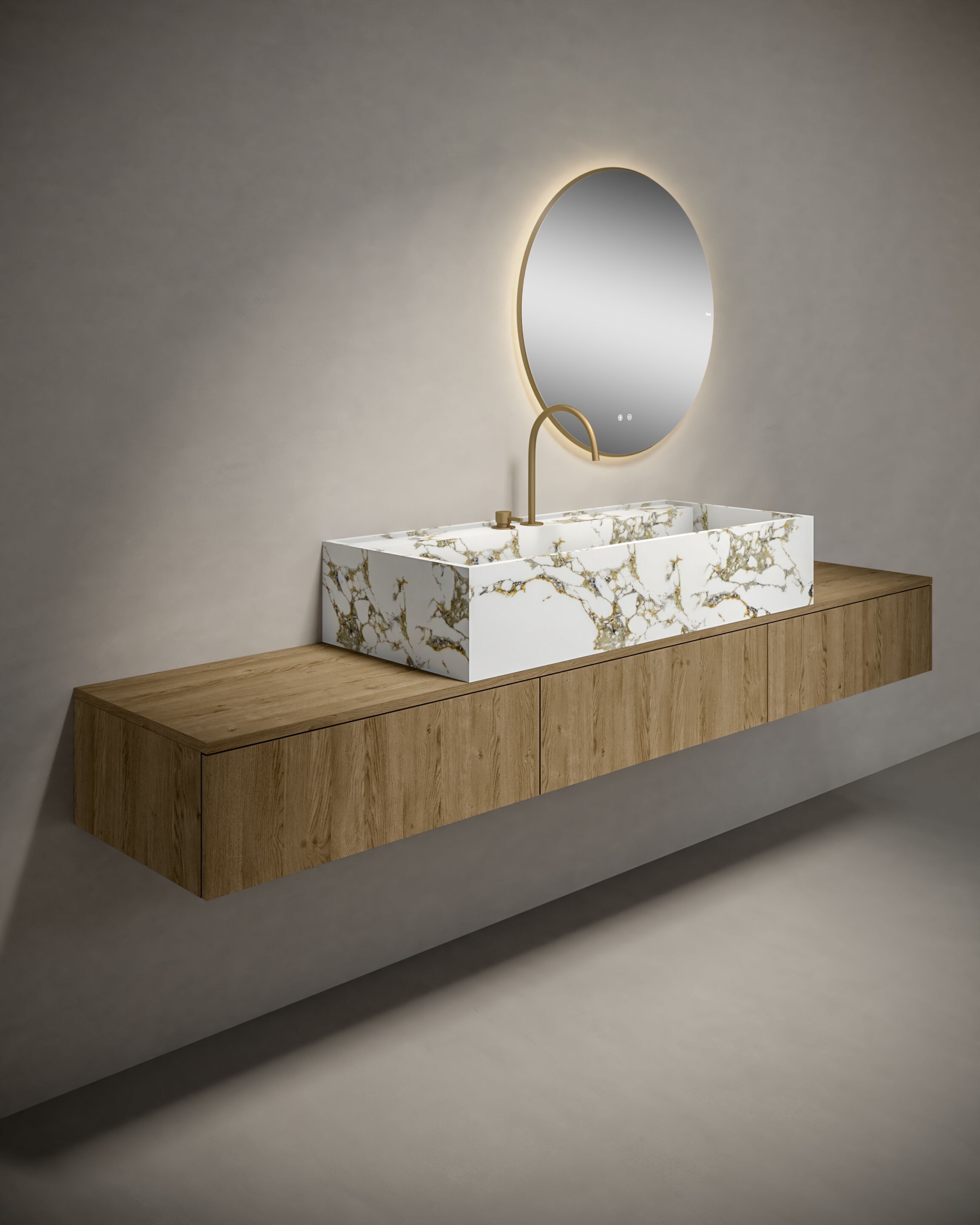 Умывальник со встроенным умывальником Fiora Influence ARCH-00022076 - Вид №1