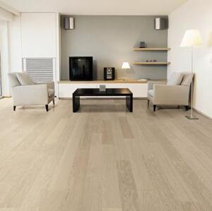 Паркетная доска Maestro Club Rhythm-10 Капучино RB 104 Дуб Натур с брашью (Текстурированная) 1503х161 мм.