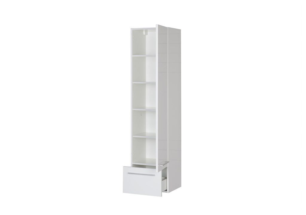 Шкаф-пенал для ванной Aquanet Нота 40 белый 00165407 - Вид №1