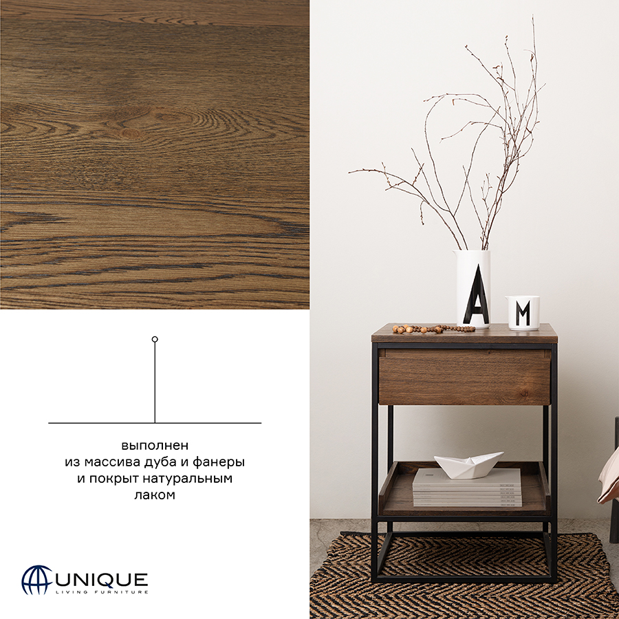 43373020 Столик , rivoli, 45х45 см Unique Furniture  - Вид №15