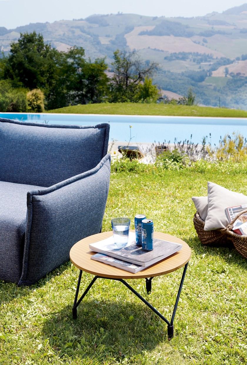 Potocco Журнальный столик из HPL для гостиной Weld 865/tcb - Вид №5