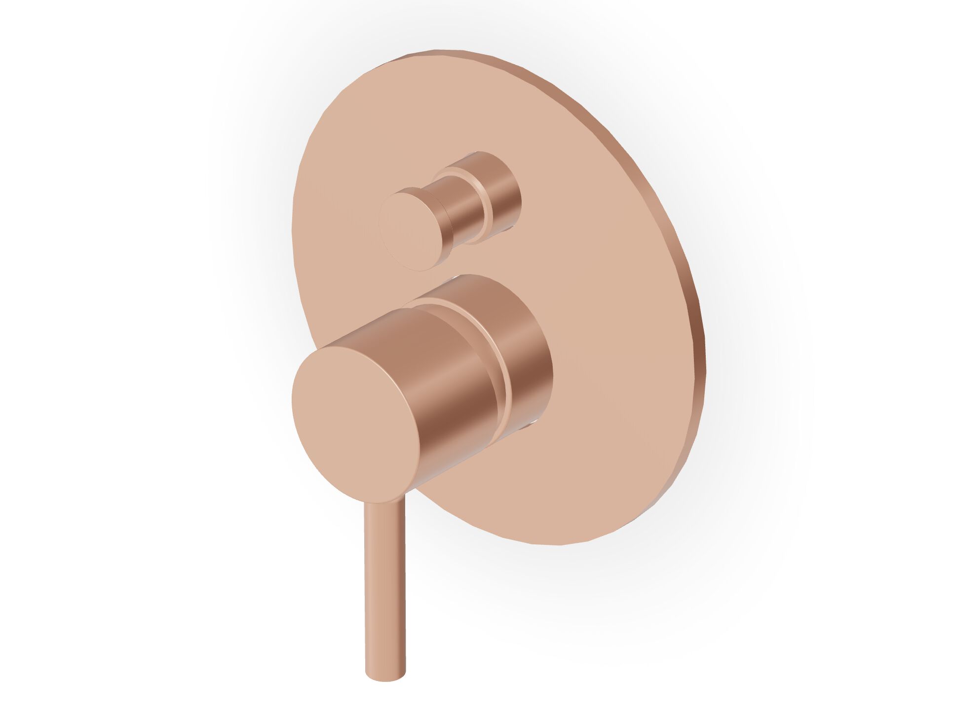 Однорычажный настенный смеситель для ванны / душа с переключателем Zucchetti Pan S ARCH-00086458