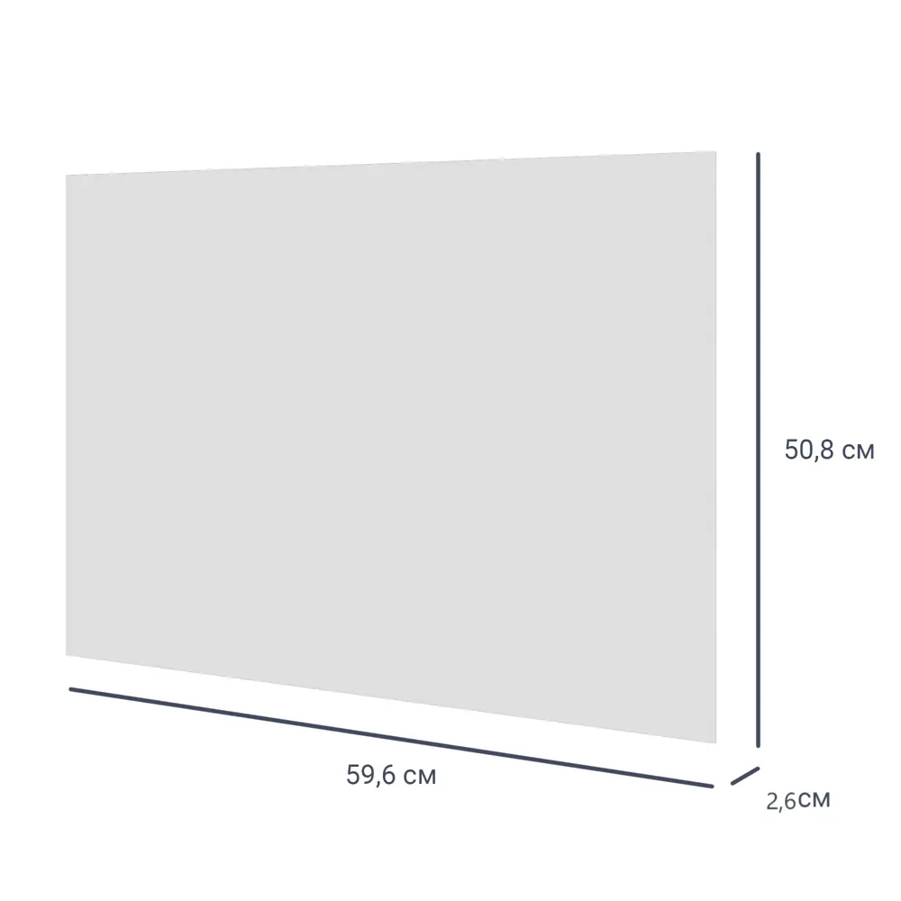 Дверь для шкафа Santreyd Лион: матовая элегантность в белом 85207708 STLM-0059927