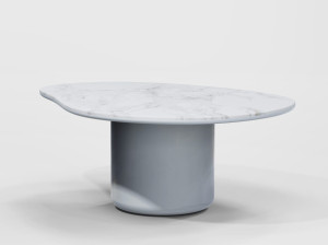 Мраморный обеденный стол