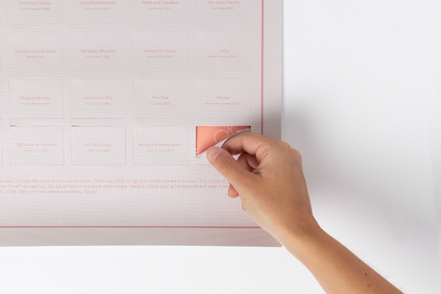 Постер «50 книг, которые нужно прочитать в жизни» Doiy DYPOSTBOE - Вид №4