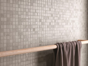 Белая паста керамическая мозаика