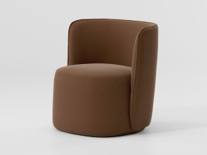 Тканевое вращающееся кресло