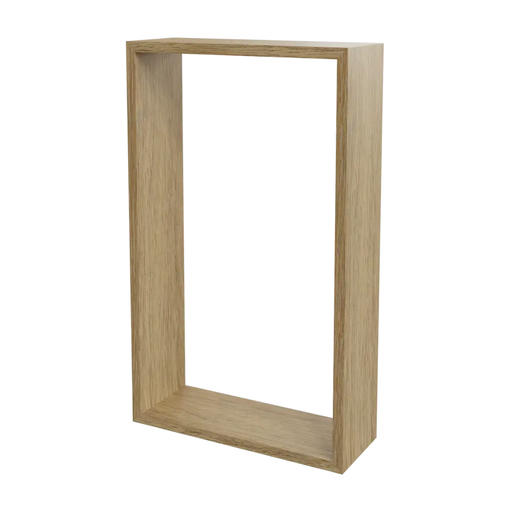 SPACEO: Набор полок из массива эвкалипта 45×27/40×22 см 82877496 STLM-0037343 - Вид №2