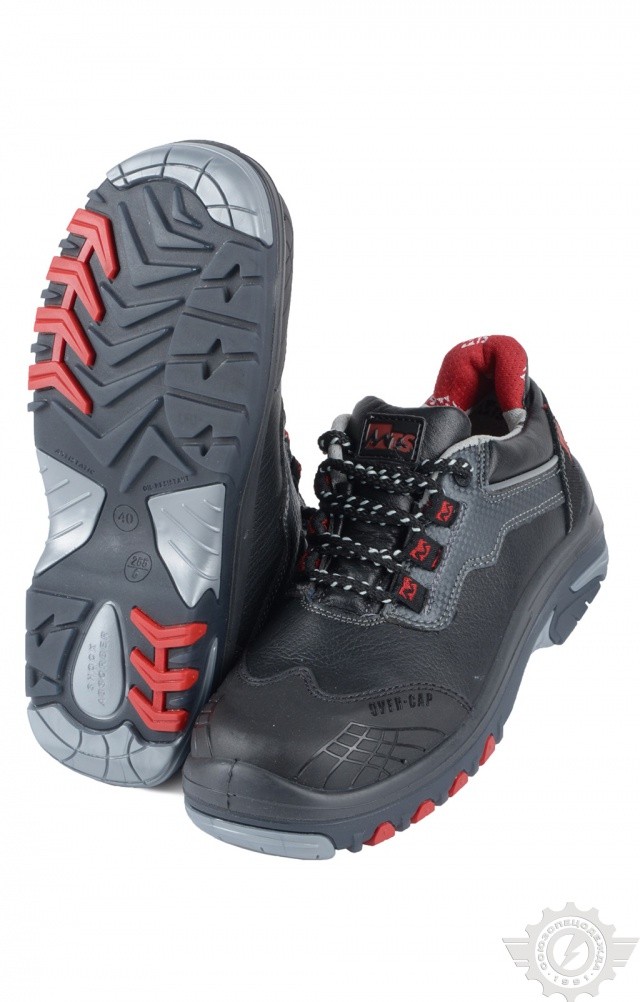 61356 Полуботинки  с композитным подноском черные MTS  Спецобувь с металлическим и композитным подноском  размер 41 