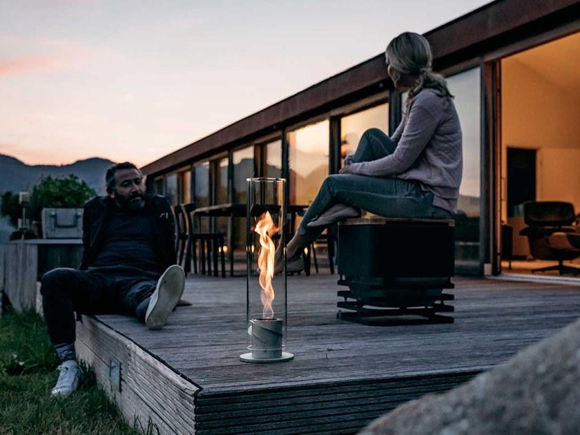 höfats Отдельностоящий камин из боросиликатного стекла на биоэтаноле Spin sun-id-1507444 - Вид №2