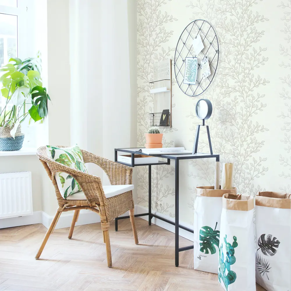 Обои флизелиновые Euro Decor Thea белые 1.06 м 7013-00 82377753 STLM-2175841 - Вид №3