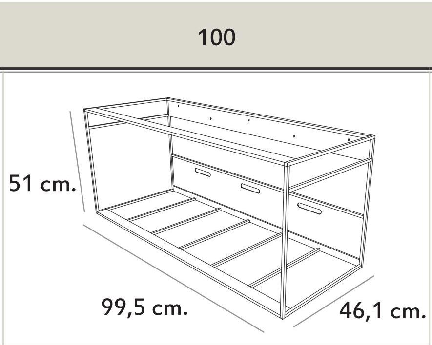Acquabella Подвесная тумба под умывальник из Акрона © с вешалкой для полотенец Integra sun-id-1430452 - Вид №5